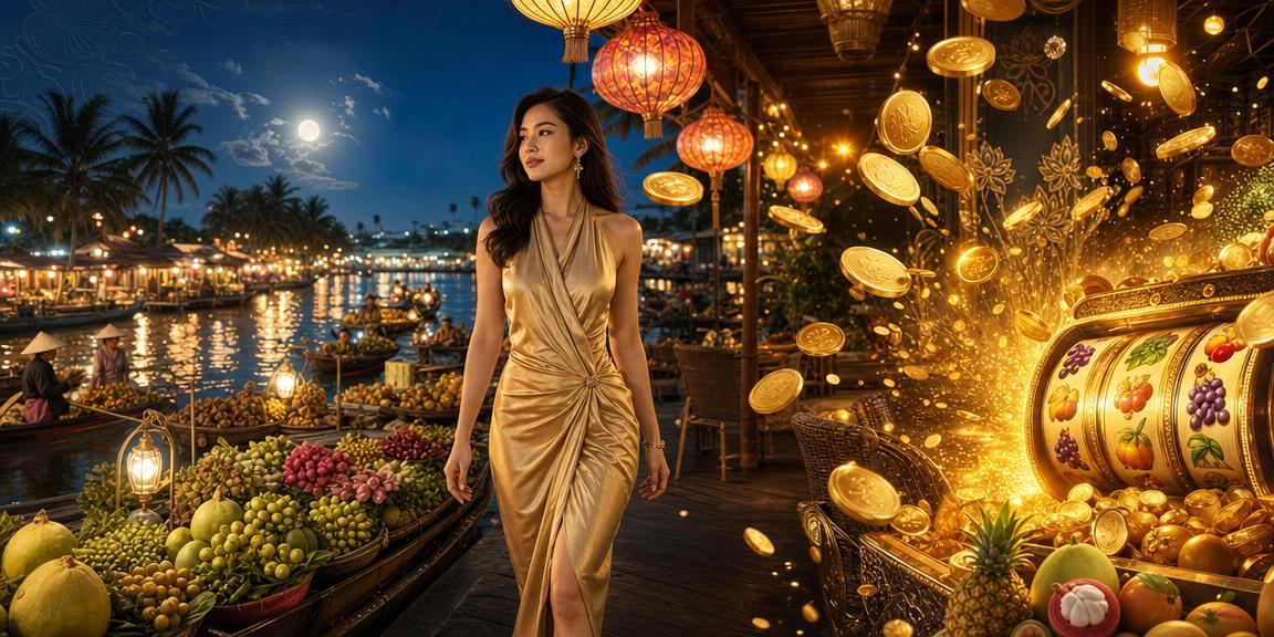 Chợ đêm miền Tây sông Cửu Long về đêm với không khí giải trí đặc trưng của vùng đồng bằng