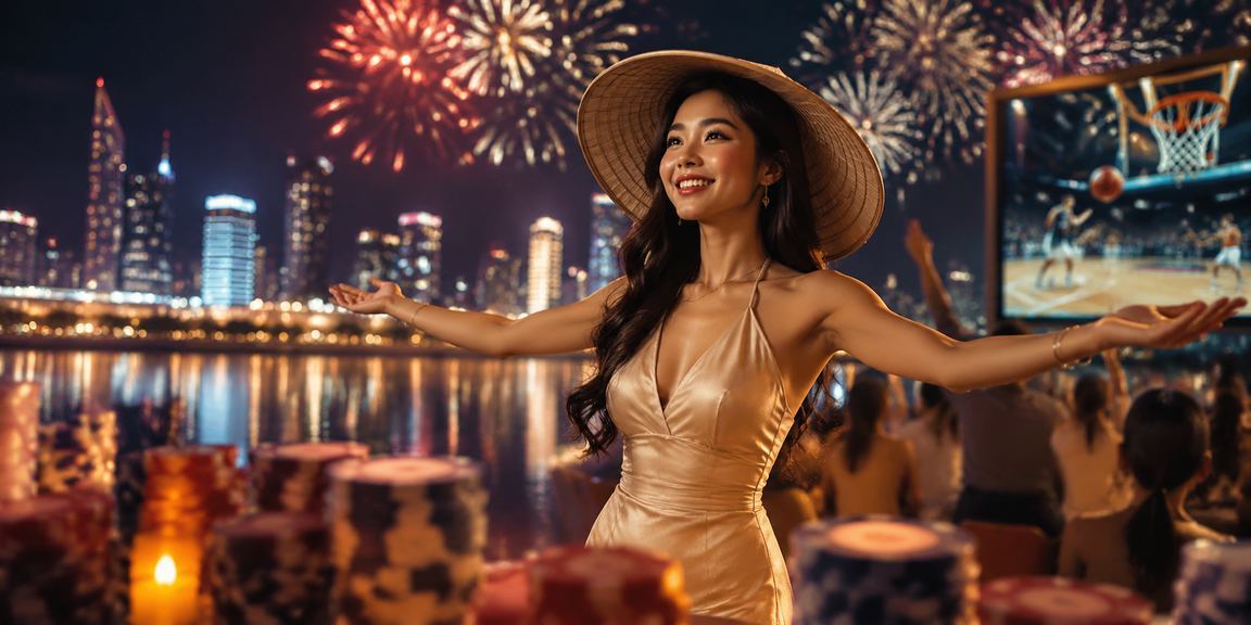 Người đặt cược thể thao tại Nha Trang đội nón lá xem kết quả trên điện thoại
