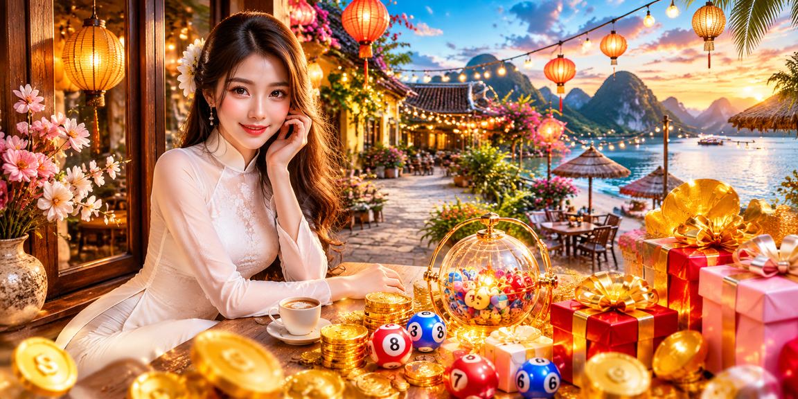 Người phụ nữ áo dài tại Ninh Bình tham gia xổ số và nhận thưởng trực tuyến